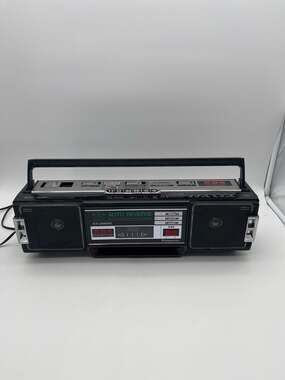 Vintage Panasonic RX-FM40 XBS AM/FM Stereo Radio Cassette Recorder Boombox